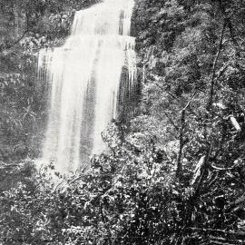 WATERFALL AT COAL CREEK.1909.