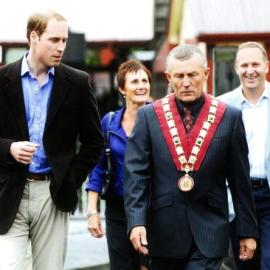Prince William at Shantytown meeting Pike River families, 2011 *PHOTO ALBUM*