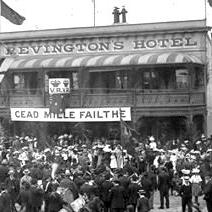 The original Revingtons Hotel also known as The Post Office Hotel.ca,1890`s.