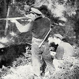 DEER-SHOOTERS IN THE BACKBLOCKS OF THE WEST COAST, SOUTH ISLAND .1912.
