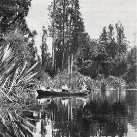 Boating on the Arnold River, Moana.1935.