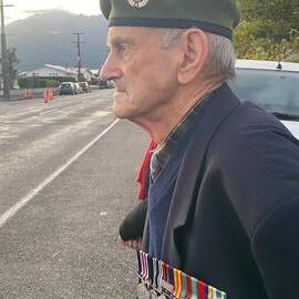 Vietnam War vet Graeme Peat of Okarito *PHOTO ALBUM*