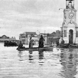 Serious flooding follows heavy rain in Hokitika.1935.