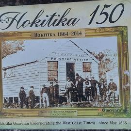 Hokitika 150th scrapbook