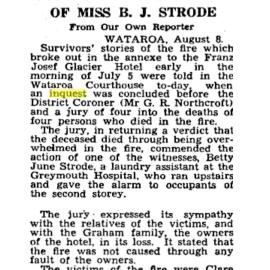 Franz Josef Hotel fire