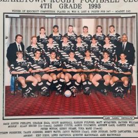 Blaketown Rugby Football Club 4th Grade 1993