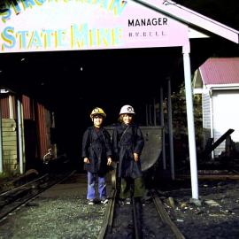 Visiting Strongman underground coal mine on a school trip