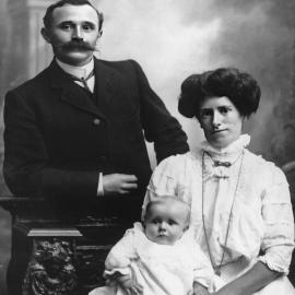 Blackball's Ernest and Frances (nee Harrison) Schafer with their son George