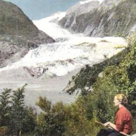 FRANZ JOSEPH GLACIER. ca. 1950's. *PHOTO ALBUM*