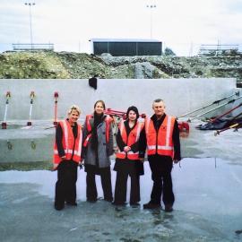 GREYMOUTH AQUATIC CENTRE. STANDING in the DEEP END. 2008. 