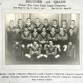 Brunner 3rd Grade - Winners West Coast Rugby League Competition