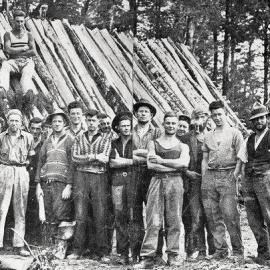 ALBUM - Golden Hope - a new settlement of unemployed workers successfully established under the Government's Gold Prospecting Development Scheme.Murchison.1933.