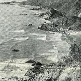 Meybille bay,West Coast. 1938.