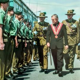 NEW ZEALAND ARMY. MILITARY INSPECTION. GREYMOUTH.