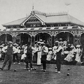  OPENING OF THE WESTPORT BOWLING CLUB'S GREEN, NOVEMBER, 1907