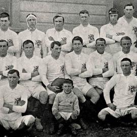 The South Island representative rugby team.	 1909.