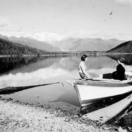 Lake Mapourika, West Coast, 1938