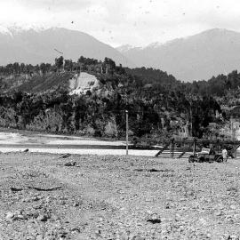 Greenstone River in Westland District.ca.1930 - 1949.
