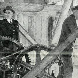 Official opening of new timber mill at Bruce Bay.1935.