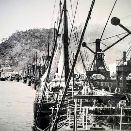GREYMOUTH PORT. Ca. 1920.
