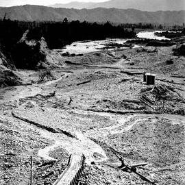 The site of an unidentified gold mine on the West Coast of the South Island.1937 .