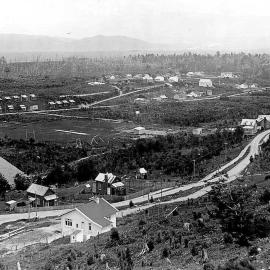 Waiuta township looking south west.ca.1930`s.