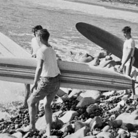 Surfing Cobden 1964