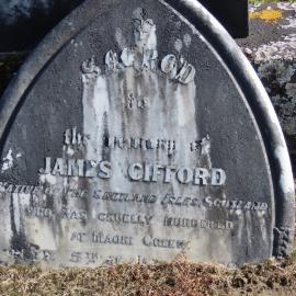The murder of James Gifford at Maori Creek *PHOTO ALBUM*
