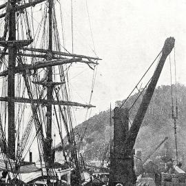 SHIPPING TIMBER ON AN INTERCOLONIAL VESSIL AT GREYMOUTH.1907-02-28.