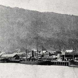 A view of Greymouth, showing the shipping.1903-11-26.