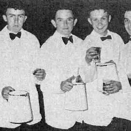  Football Cabaret at Granity.March, 1966.