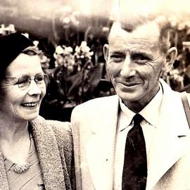 Charlotte "Myrtle" (Magee) 1894-1975 and brother Alfred "Alf" Baden Magee 1900-1987, children of Minnie (Dalton) & James Magee of Reefton,