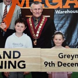 Griffen and Smith Mitre 10 new store opening Water Walk Road 2011