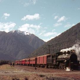 Train class "A" 423 at Aickens and Bluff Hill Deception late 1960s