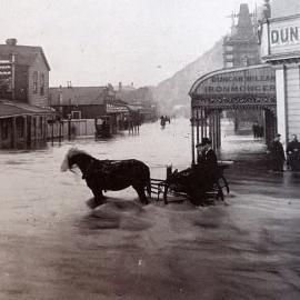 Greymouth Floods - Mackay and Boundary Streets.
