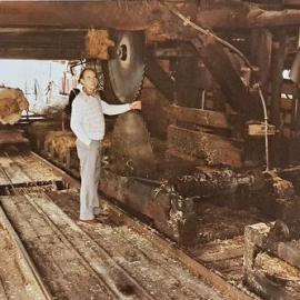 ALBUM - The mill at Three Mile Hokitika.ca. 1992.