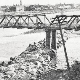  Looking across the Grey River to Greymouth.1930.