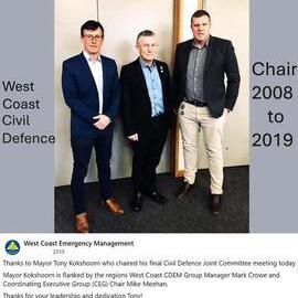 WEST COAST CIVIL DEFENCE. 2008  - 2019.