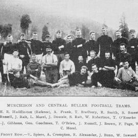 Murchison and Central Buller Football Teams.1897.