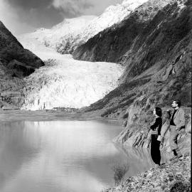 Peters Pool, Franz Josef Glacier, 1947.