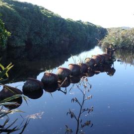 Five Mile gold dredge remains near Okarito *PHOTO ALBUM*