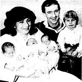 Molloy family triplets, 1987