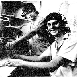 Buller High School's BIg River radio station, 1992