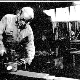 Westport Blacksmith Hughie Quartly, 1992