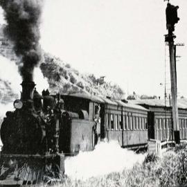 COAL MINERS TRAIN. GREYMOUTH-REWANUI. 