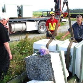 Greymouth war memorial pillars relocation *PHOTO ALBUM*