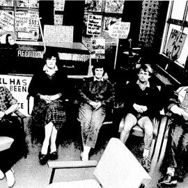 Reefton Hospital closure protest, 1988