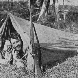  ALBUM - Government deer-stalkers on the West Coast - wartime demand for hides makes culling doubly important.1940.