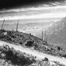 View of Granity and Coast Line from Millerton Track.1936.