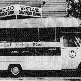 Cobden branch of the Westland Savings Bank replaced by a second mobile branch.